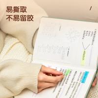 得力（deli） 9063 指示标签 12*44mm 100张(单位：包) 混色