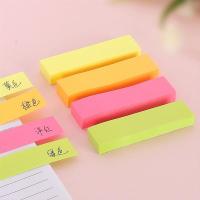 西玛（SIMAA） 8452 分条荧光便利贴便签纸 76*19mm 400张/包 (单位:包)