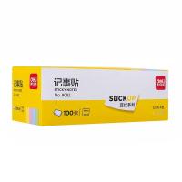 得力（deli） 9082 彩色便利贴粘性便签纸 76*76mm 12本/组 (单位: 组)颜色随机