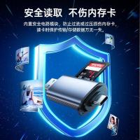 绿巨能（llano）LCR1003B USB3.0 SD/TF多功能读卡器 银色（单位：个）
