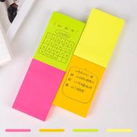 得力（deli） 9084 百事贴 51*76mm 100张/包 荧光色系（黄、橙、粉、绿） 12袋/盒 (单位:盒)