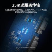 绿联（UGREEN） 50292 VGA分配器 1进4出(单位：个) CM152 黑色