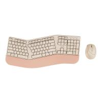 山业 GSKBERGW6BG-SET 键鼠套装 鼠标：110x75x60mm 键盘：501x212x41.5mm 米色 (单位:套)