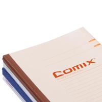 齐心（COMIX） A5 C4507 办公系列无线装订本   148*210mm；100张/本 6本/组 (单位:组) 新老包装随机发货 颜色随机