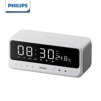 飞利浦（PHILIPS） TAS3609 桌面智能时钟蓝牙音箱 皓月白 约197(L)*108(W)*104(H)mm 皓月白 (单位:个)