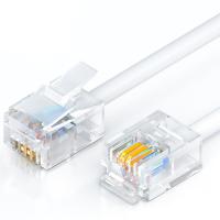 山泽（SAMZHE）C28BWG-210C电话线2芯单股纯铜 10m 接口RJ11（单位：根）