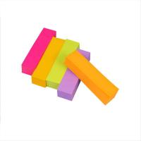 3M 670-5AN 纸质便利贴 13*51mm 5色(粉、黄、橙、绿、紫) 100页/条 5条/包 (单位:包)