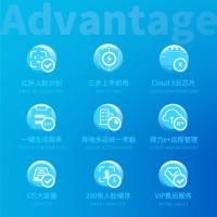 得力（deli） DL-D2+13899 人脸识别考勤机 200张人脸容量 黑灰色（单位：个）