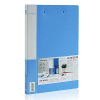 得力（deli） 5302 双强力夹 230x310x18mm 蓝色     (单位:个)