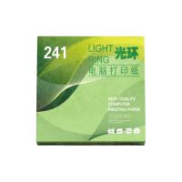 光环（guanghuan） 241-1 打印纸 70g 600页/盒 一联整张不撕边 （单位:盒） 白色
