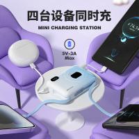 纽曼（Newmine）AL38 自带线 充电宝10000毫安 （单位：个）渐变蓝