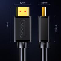 毕亚兹(BIAZE)HX1-HDMI电视高清线7米（单位：根）黑色