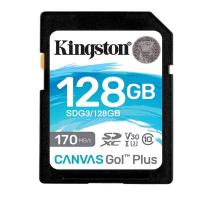 金士顿（Kingston） class10 U3 V30 SD存储大卡 SDG3/128G (单位: 个) 读速170MB/s 写速90MB/s