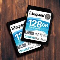 金士顿（Kingston） class10 U3 V30 SD存储大卡 SDG3/128G (单位: 个) 读速170MB/s 写速90MB/s