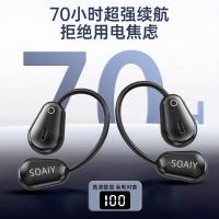 索爱（soaiy） GD36 气传导蓝牙耳机  （单位：个）黑色