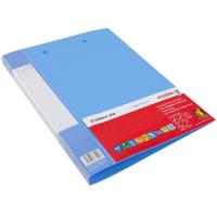 齐心（COMIX）AB600A-W A4 双强力夹经济型文件夹（单位:个）蓝色