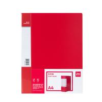 得力（deli） 64510 中国红文件夹 0.9mm A4(单位：个) 红色