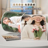 得力（deli） 11820 高光相片纸 7寸-230g/㎡ (100张/包)（单位：包）新老包装随机发货 白色