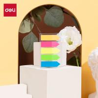得力（deli） 9064指示标签12*43mm（单位：包）蓝 绿 黄 粉 橙
