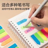 得力（deli） 9064指示标签12*43mm（单位：包）蓝 绿 黄 粉 橙