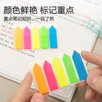 得力（deli） 9064指示标签12*43mm（单位：包）蓝 绿 黄 粉 橙