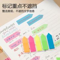 得力（deli） 9064指示标签12*43mm（单位：包）蓝 绿 黄 粉 橙