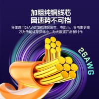 山泽（SAMZHE） WX810  RJ45接口网线10米 （单位：袋）黑色