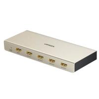 绿联（UGREEN） 40277 HDMI视频信号分配器 一进四出 (单位: 台) 支持4K高清分辨率3840×2160