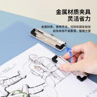 得力（deli） 72605板夹（单位：个）透明蓝