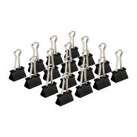 晨光（M&G） ABS92734 长尾夹 32mm24只/筒 黑色（单位：筒）