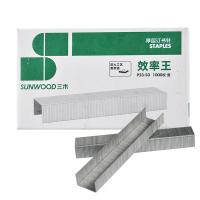 三木（SUNWOOD） P23-50 厚层订书针 23/8 1000枚/盒 10盒/条(单位：条)