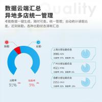 得力（deli） 3765CN 考勤机 人脸指纹 180*130*35mm (单位:台) 黑色