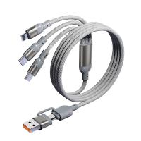 现代（HYUNDAI） YH-NB011 二拖三快充数据线 80g 100W （单位：个） 深空灰