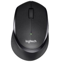 罗技（Logitech） B330 无线鼠标 带2.4G接收器-USB  (单位：个 )黑色