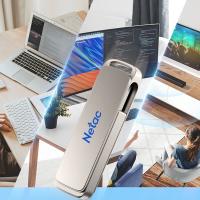 朗科（Netac） UA33 U盘 行业高速旋转150M/S USB3.2 32G(单位：个) 银色