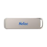 朗科（Netac） UA33 U盘 行业高速旋转150M/S USB3.2 128GB(单位：个) 银色