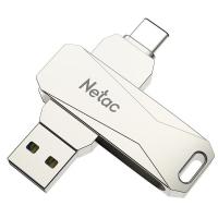 朗科（Netac） G473 旋转型双接口金属U盘 Type-C+USB3.0 64GB(单位：个)