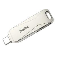 朗科（Netac） G473 旋转型双接口金属U盘 Type-C+USB3.0 64GB(单位：个)