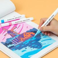 齐心（COMIX） BXMK13-24 丙烯马克笔 24色（单位：盒）