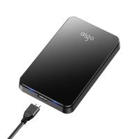 爱国者（aigo） HD809 移动硬盘 500GB 2.5英寸(单位：个) 黑色
