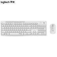 罗技（Logitech） MK295 无线键鼠套装 无线轻音键鼠套装 带无线2.4G接收器 (单位：套) 白色