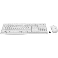 罗技（Logitech） MK295 无线键鼠套装 无线轻音键鼠套装 带无线2.4G接收器 (单位：套) 白色