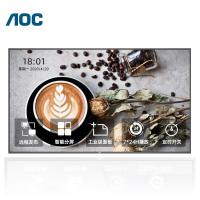 AOC 55F1-N 广告机 55英寸 4K 横屏壁挂广告屏 信息发布智能商用电视机 （单位：台） 黑色