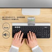 罗技（Logitech）K780 时尚系列 键盘 无线 全尺寸 黑色 (单位：个）