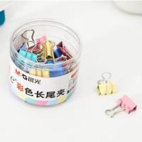 晨光（M&G） ABS92743 Eplus彩色长尾夹  15mm  (单位：筒) 彩色