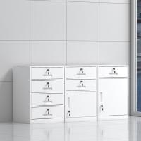 臻远 ZY5052336 钢制活动柜 三抽 44*39*65cm（单位：台）白色