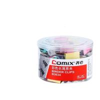 齐心（COMIX） B3634 (25mm筒装）48只/桶 长尾夹（单位：筒）