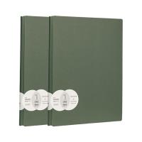 得力（deli）PQ103-60 环保资料册 310×238.5×27mm 60页 A4（单位：个）绿