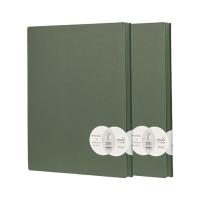 得力（deli）PQ103-60 环保资料册 310×238.5×27mm 60页 A4（单位：个）绿