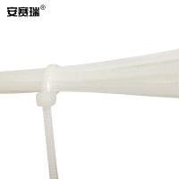 安赛瑞 10141 尼龙扎带 5×150mm 白色 250根/包（单位：包）